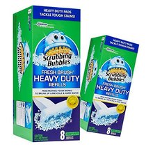 (2 Pack) Scrubbing Bubbles, Fresh Brush HEAVY DUTY Refills, 8 ct. ea. - £21.13 GBP