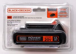 BLACK &amp; DECKER GENUINE LBXR20 20V LITHIUM ION BATTERY 1.5AH 30WH - NEW &amp;... - $34.98