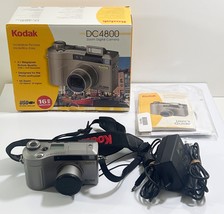 Kodak DC 4800 3.1MP Digital Camera W Charger Battery Transfer Cable &amp; AC Adapter - £17.76 GBP