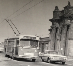 City Transit Lines CTL Dayton Ohio Bus Trackless Trolley #653 Main Street Photo - £7.57 GBP