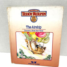 Vintage 1985 The World of Teddy Ruxpin The Airship Hardcover Book Only - £3.68 GBP