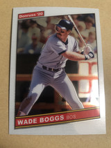 2020 Donruss Optic 1986 Retro Wade Boggs #R86-12 Red Sox - £1.39 GBP