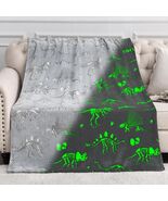 Dinosaur Glow in Dark Blanket Soft Cozy Kids Throw 50x60 Gray - $80.12 MXN Dinosaur Glow in Dark Blanket Soft Cozy Kids Throw 50x60 Gray - $80.12 MXN