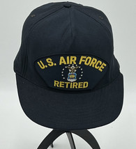 Blue U.S. Air Force Retired Hat Adjustable Sizing - $13.74