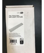 UltraPro 24in. Direct Wire LED Light Strip Fixture, Selectable Brightness - $42.31 CAD