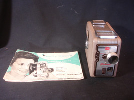 Old Vtg Kodak Brownie 8MM Movie Camera II Photography With Paperwork - £39.92 GBP
