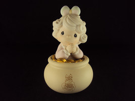 Precious Moments Figurine C0014, You're The End Of My Rainbow, Trumpet Mark - £19.50 GBP