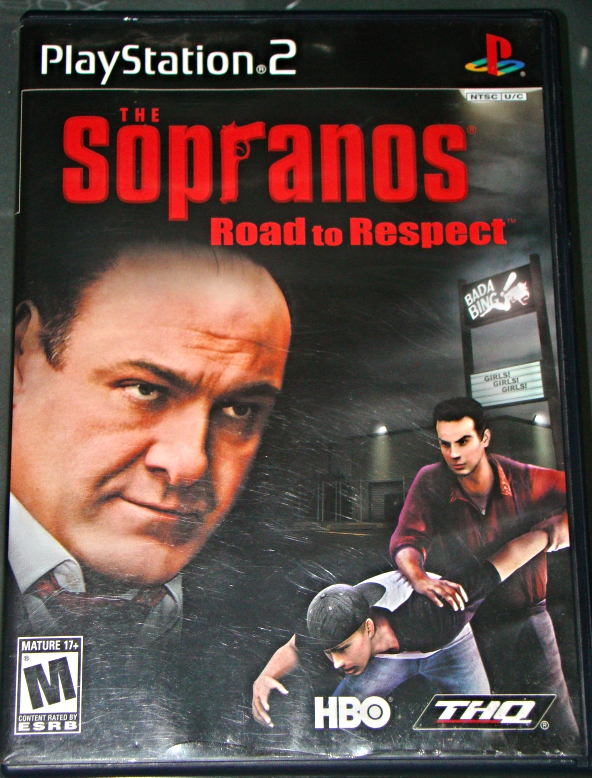 Playstation 2 THE SOPRANOS Road to Respect with Manual) Video Games