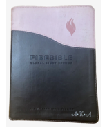 New International Version Fire Bible Chocolate/Pink Flexisoft Leather (Hendricks - £81.63 GBP