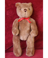 Retired Gund Brown Jointed Bear - £14.94 GBP