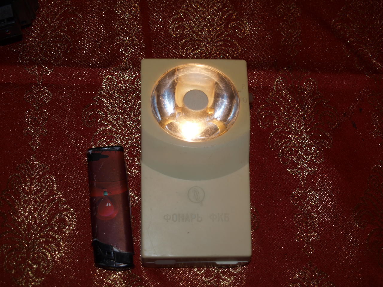 L091 VINTAGE SOVIET RUSSIAN USSR RARE FASHLIGHT 1970 - $22.76