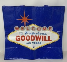 Welcome To Fabulous Goodwill Las Vegas Reusable Tote Shopping Bag Handle... - £6.16 GBP