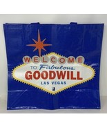 Welcome To Fabulous Goodwill Las Vegas Reusable Tote Shopping Bag Handle... - £6.14 GBP