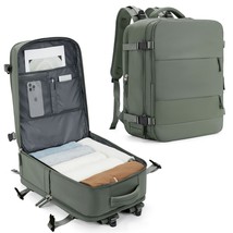 Men Women Travel Backpack Big Capacity Airplane Cabin Size Laptop Rucksa... - £48.64 GBP