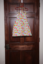 Child/Youth Lined Cotton Apron w/pockets (Cupcakes & Sprinkles) Child Sm (2T-4T) - $12.99