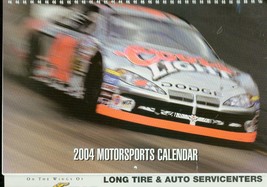 Goodyear Motorsports Calendar 2004 NASCAR-AMA-NHRA-WOO Fn - £32.04 GBP