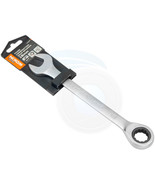 18mm Metric Chromed Ratchet Gear Spanner Fixed Head Combination Wrench - £11.55 GBP