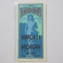 Indigo Girls Flyer Michigan Theater Handbill Mark Arminski March 24th 1997 - £19.42 GBP