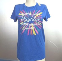 Mudd  Graphic Tee T-Shirt blue Girls Kids Size 16 NWT - £4.02 GBP