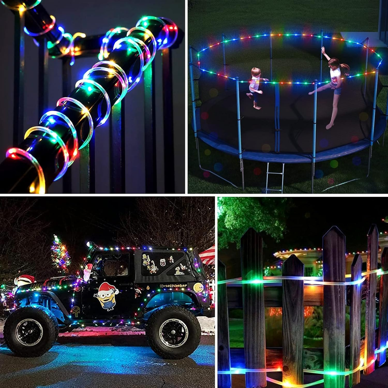 LED Rope Lights Outdoor String Light Battery Powered with Remote Control, 8 Mode Item image 4
