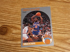 1990-91 NBA Hoops Basketball #208 Trent Tucker New Jersey Nets - £1.19 GBP