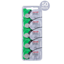 Maxell CR1220 3 Volt Lithium Coin Cell Batteries (50 Count) + Tracking - £37.23 GBP