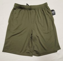 2XL- Ideology 100120640MN Native Green RAPIDRY Drawstring 10&quot; Mesh Short... - $9.90