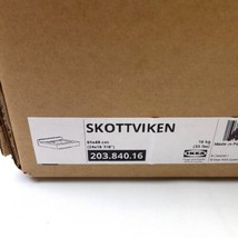 IKEA Skottviken Sink 24×18⅞&quot; Crushed Marble White 203.840.16 With Water-Trap New - $173.24