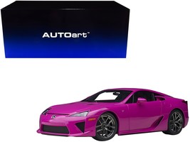 Lexus LFA Passionate Pink 1/18 Model Car by Autoart Diecast Model - $575.37 CAD