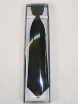 Men's Vito Rofolo From Italy Tie Hankie Gift Boxed 100% Silk VR-32 Black Paisley image 4