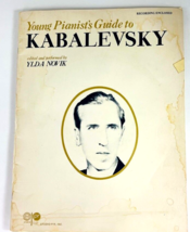 Young Pianists Guide Kabalevsky Sheet Music With Recording Enclosed Stud... - $29.99