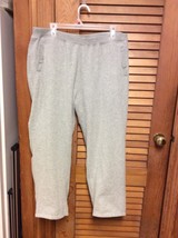 KIM ROGERS MISSES XL GRAY CASUAL JERSEY LONG PANTS $30 - £5.57 GBP