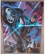DC Nightwing Glossy Print 11 x 17 In Hard Plastic Sleeve - £19.51 GBP