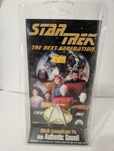 Vintage Star Trek Next Generation Official Communicator Pin Sound Kohn 1993 - £18.36 GBP