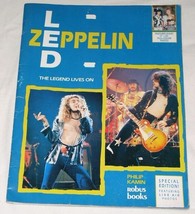 Led Zeppelin Softbound Book Vintage 1986 Robus Special Edition Philip Kamin  - £31.96 GBP