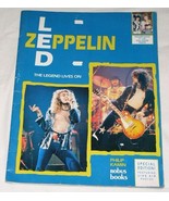 Led Zeppelin Softbound Book Vintage 1986 Robus Special Edition Philip Ka... - £31.69 GBP