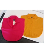 2 Polo Shirt Style Dickies, False Under Shirt, LG Size. READ Description... - $19.95