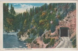 Tunnel Cow Creek Canyon Oregon OR Postcard Vintage Unused - £2.40 GBP