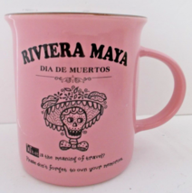 Vintage Coffee Cup La Catrina Grinning Skull Dia De Los Muertos 1982 - £11.93 GBP