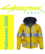 Cyberpunk 2077 Edge runners Cosplay Yellow Jacket - £106.15 GBP