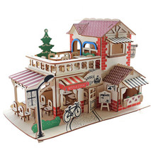 Color: 8 Style - Decoration wooden puzzle - £26.34 GBP