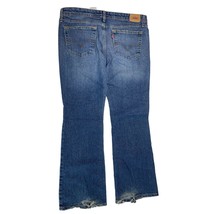 Levis Womens Juniors Size 13 M Superlow 518 Bootcut Jeans Vintage y2k Distressed - £15.50 GBP