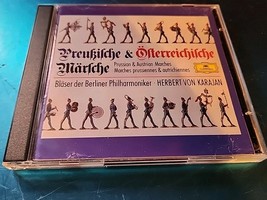 Prussian &amp; Austrian Marches: Berlin Philharmonic, Von Karajan (CD, 2 Dis... - $24.99