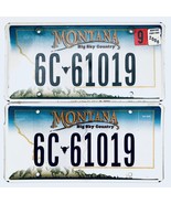 2008 United States Montana Gallatin County Passenger License Plate 6C 61019 - €15,46 EUR