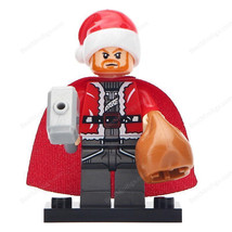 New Thor (Christmas Edition) God of Thunder Marvel Super Hero Minifigure Gift Ki - £10.80 GBP