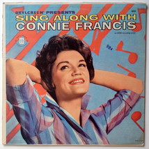 Connie Francis - Sing Along with Connie Francis LP Vinyl Record, Pop Vocal, 1961 - £14.92 GBP