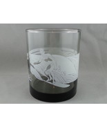 1970s Mc Donald&#39;s Hawaii Cocktail Glass - Surfing Theme - Etched by Libbey - £25.06 GBP