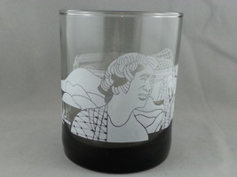 1970s Mc Donald's Hawaii Cocktail Glass - Fishing Theme - Etched by Libbey - $32.00