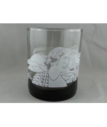 1970s Mc Donald&#39;s Hawaii Cocktail Glass - Fishing Theme - Etched by Libbey - $32.00