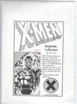 X-MEN  1991 KEEPSAKE COLLECTION BY JIM LEE (3472) -  MARVEL COMICS GROUP - £39.51 GBP